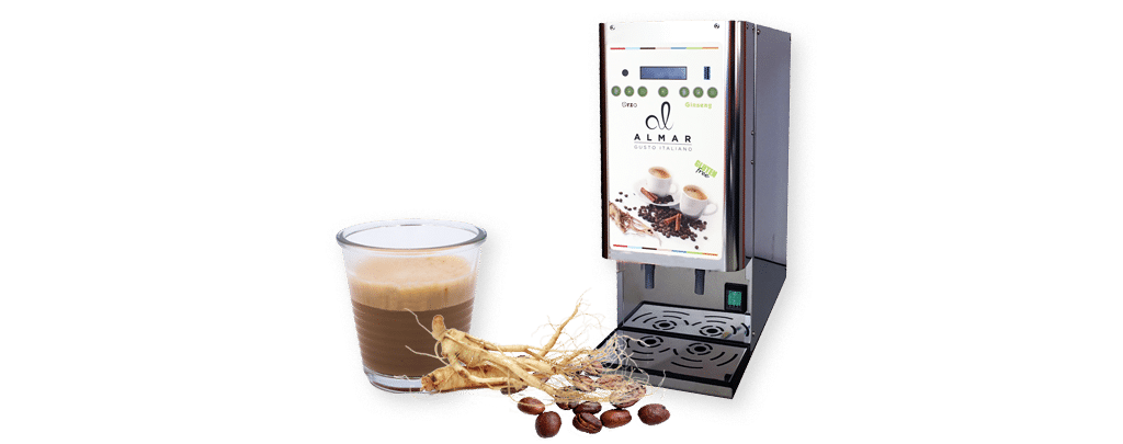 Machines Almar pour café au ginseng : une solution gourmande, rentable et bien-être pour les pros