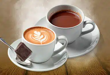 Café et chocolat chaud